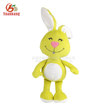 Long Ears Stuffed Plush Rabbit Toy con cara de sonrisa